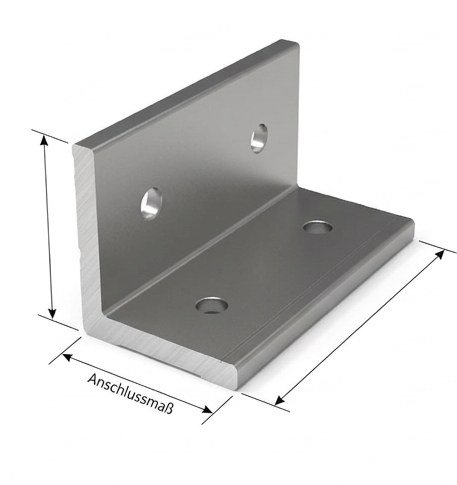 ALUVIO Winkelprofil in L-Form